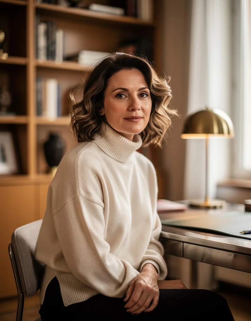 Maria Peletier - rédactrice en chef de Maison Éclat